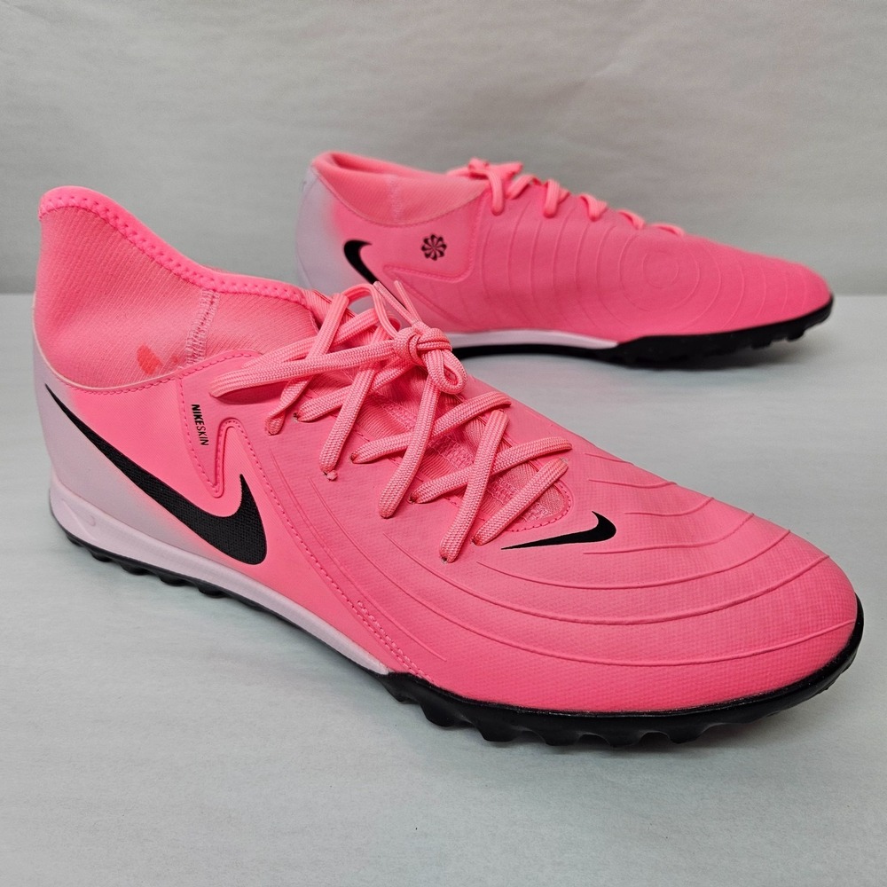 Nike Phantom Luna II Academy TF Soccer Cleat FJ2566-600 Pink Black Men Size 10.5